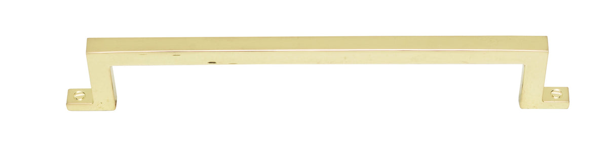 Atlas Homewares Campaign Bar Pull 6 5/16 Inch (c-c) Polished Brass