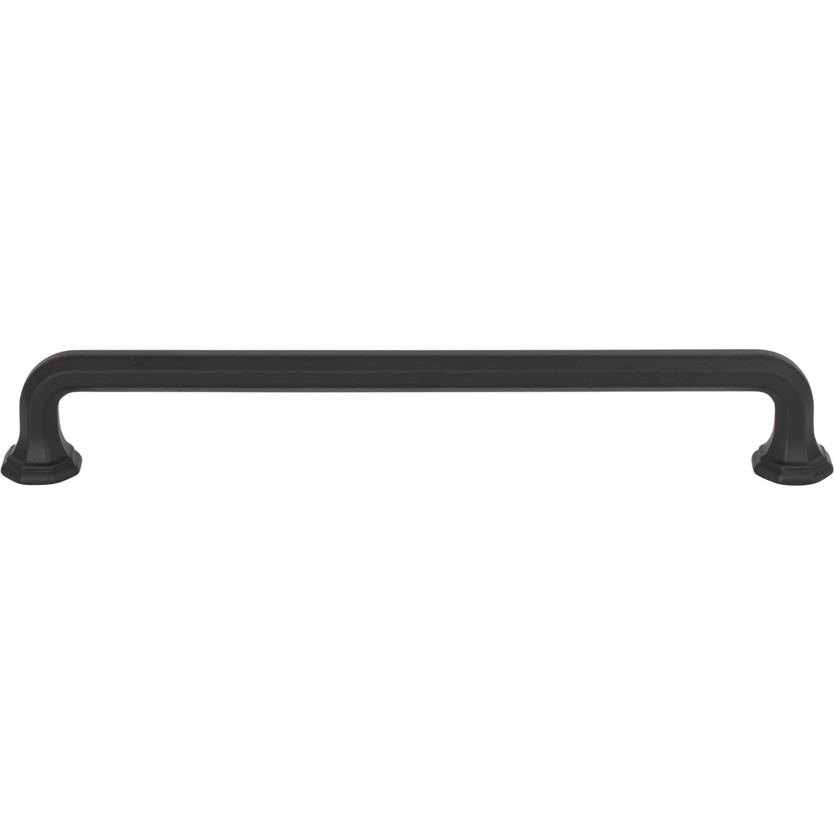 Atlas Homewares Elizabeth Pull 7 9/16 Inch (c-c) Matte Black