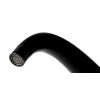 Black Matte Wave Single Lever Bathroom Faucet