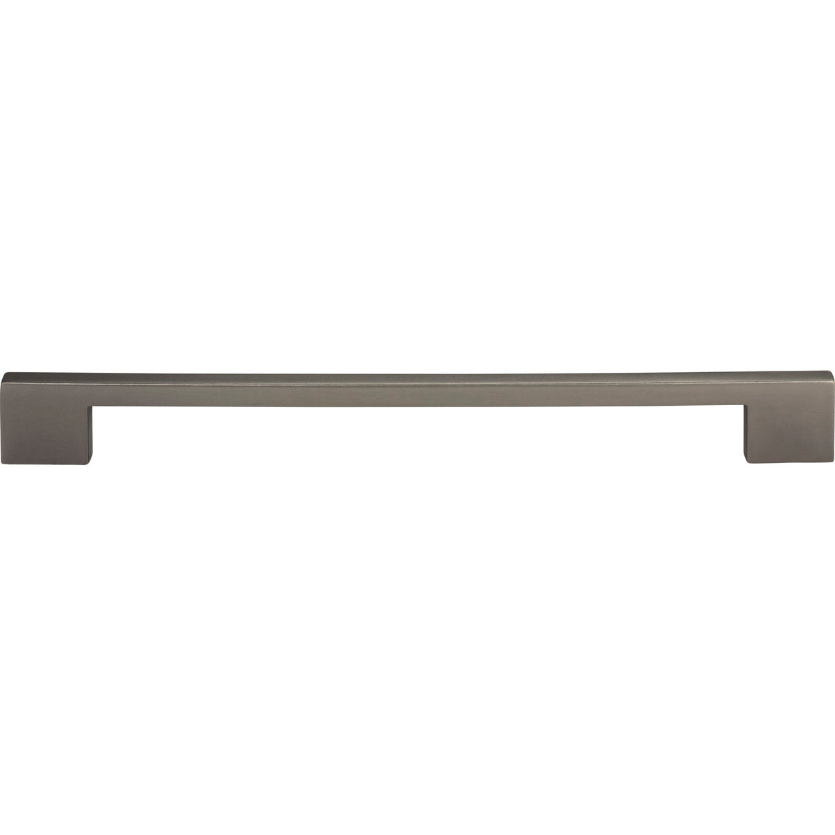 Atlas Homewares Thin Square Pull 11 5/16 Inch (c-c) Slate