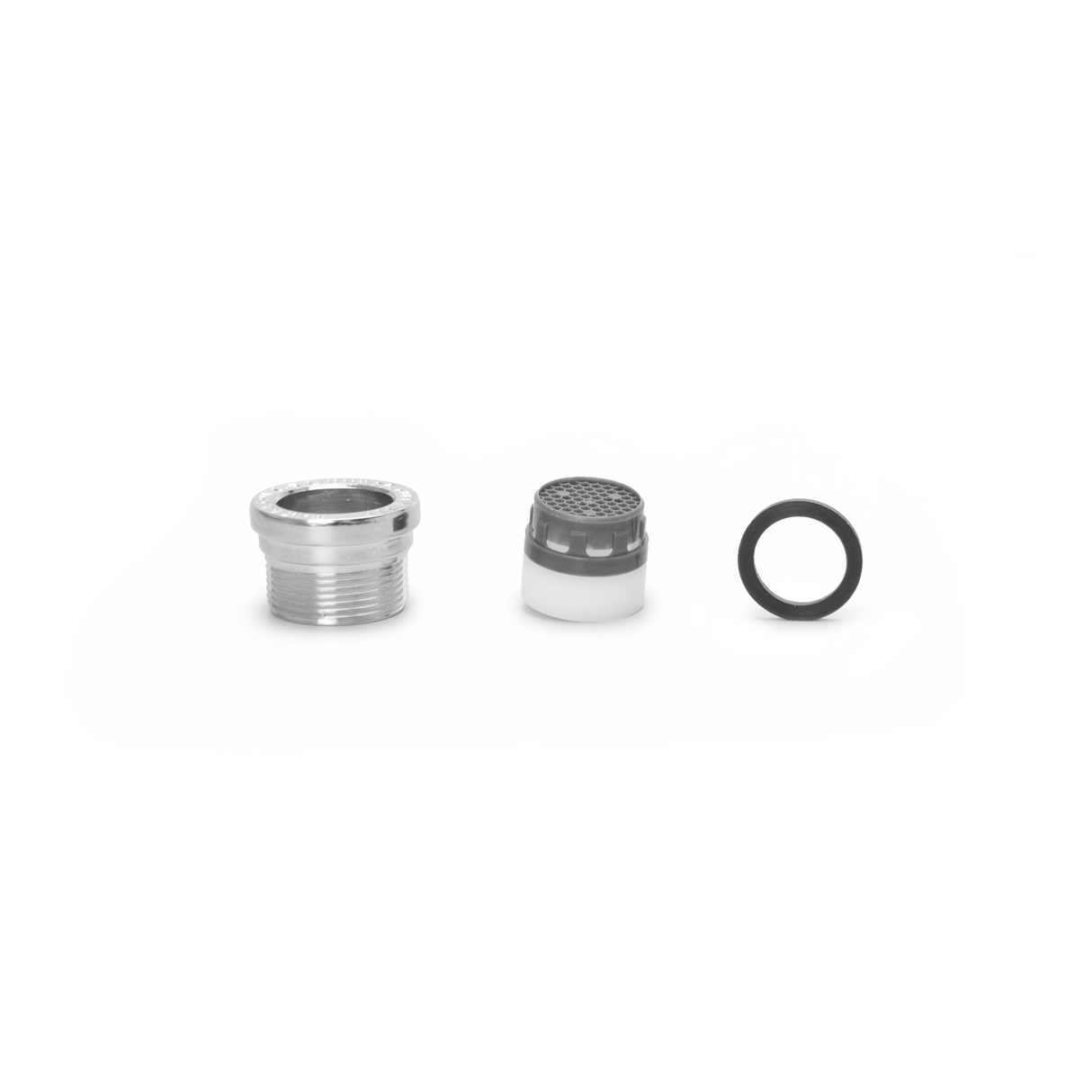 Aerator Assembly with housing and washer 48 in Chrome