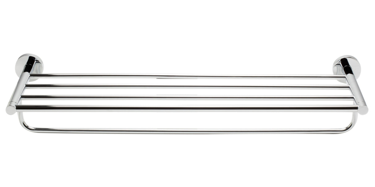 ALFI brand AB9538-PC Polished Chrome 26 inch Towel Bar & Shelf Bathroom Accessory