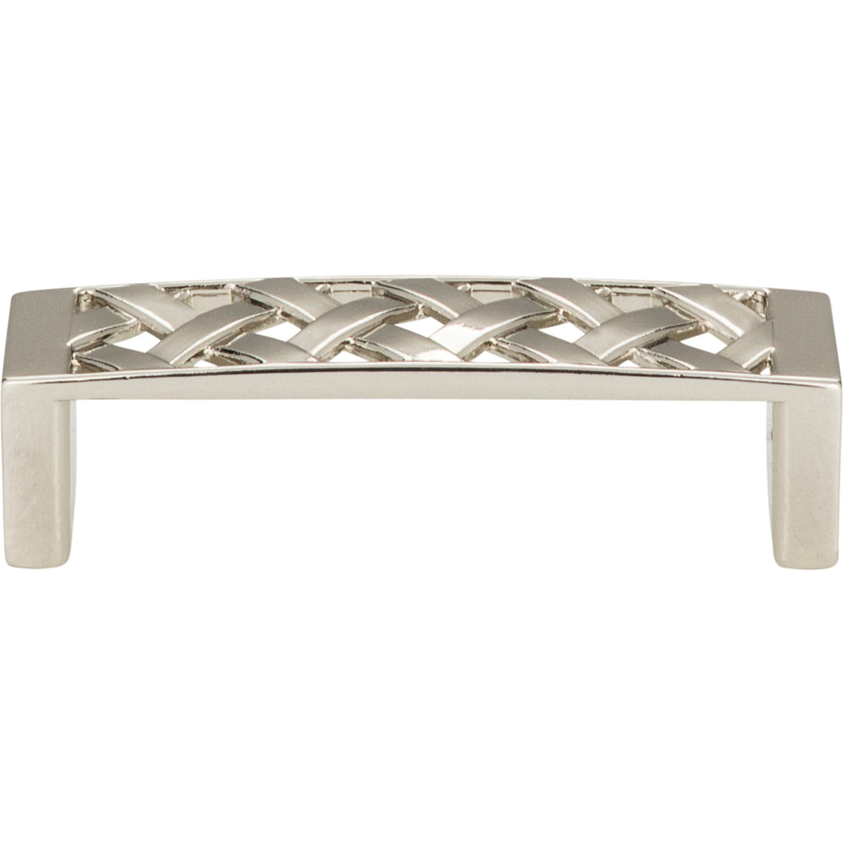 Atlas Homewares Lattice Pull 3 Inch (c-c) Polished Nickel