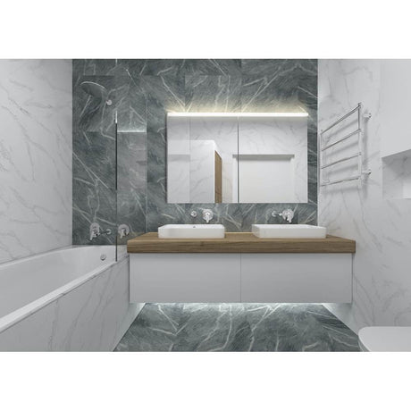 Sidler 1.1109.104 Double Mirror Door (17 3/4 / 17 3/4) W 35 1/2 / H 30 / D 4 4000K