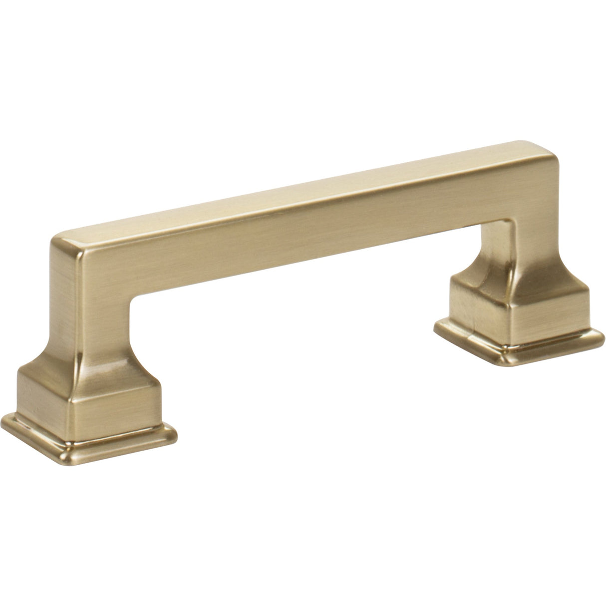Atlas Homewares Erika Pull 3 Inch (c-c) Warm Brass