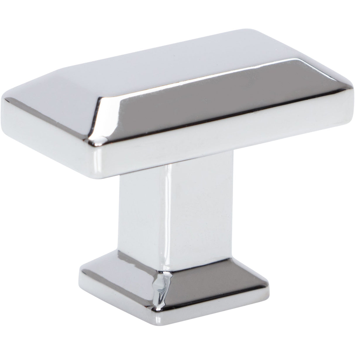Atlas Homewares Sweetbriar Lane Rectangle Knob 1 3/8 Inch Polished Chrome