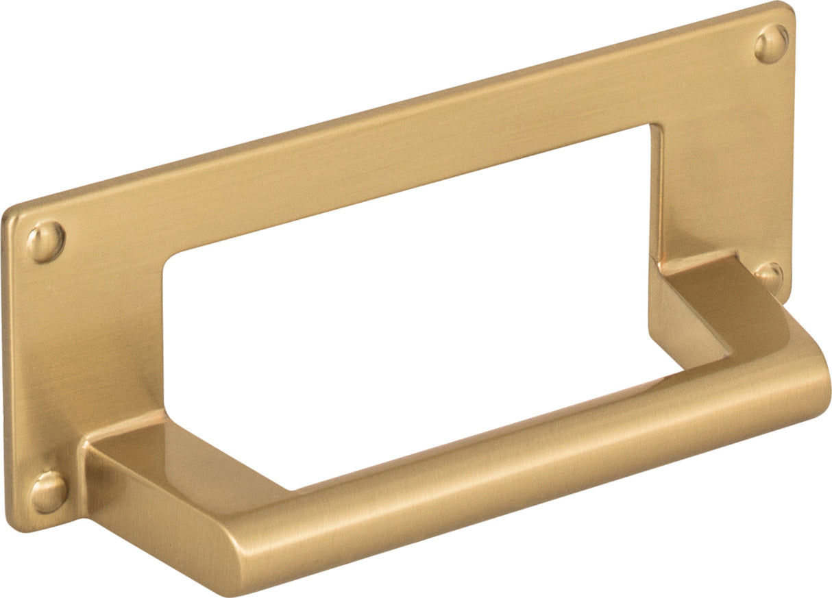 Atlas Homewares Bradbury Cup Pull 3 Inch (c-c) Warm Brass