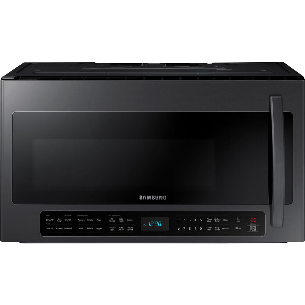 Samsung ME21R7051SG 2.1 CF Over-the-Range Microwave, Sensor Cook, Bottom Controls