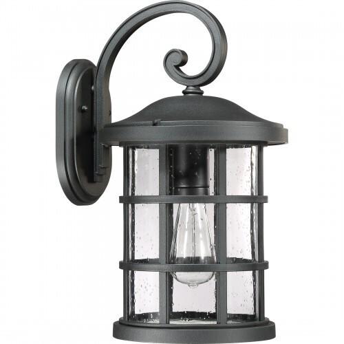 Quoizel CSE8410EK Crusade Outdoor wall earth black Outdoor Lantern