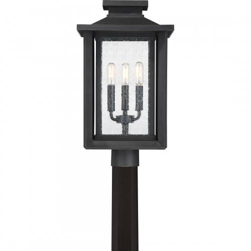 Quoizel WKF9011EK Wakefield Outdoor post earth black epm Outdoor Lantern