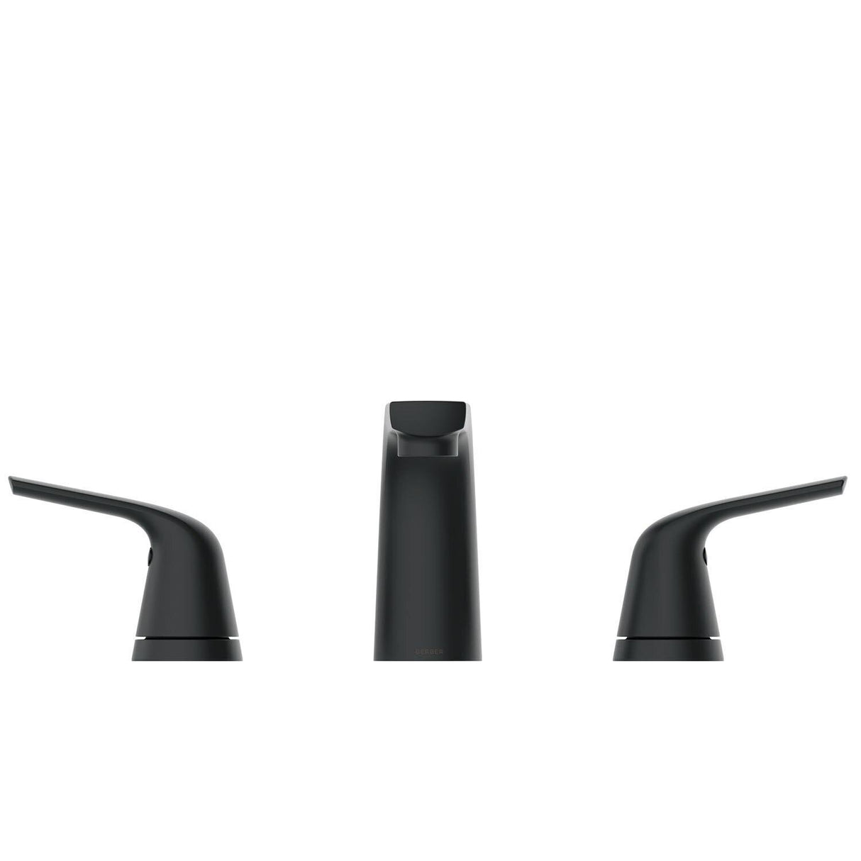 Gerber D304134BS Satin Black Lemora Two Handle Widespread Lavatory Faucet