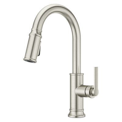 Pfister Stainless Steel 1-handle Pull-down Kitchen Faucet GT529-COLS
