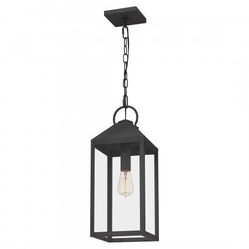 Quoizel TPE1508MB Thorpe Mini pendant 1 light mottled black Mini Pendant