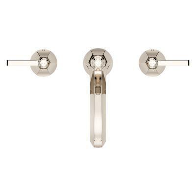 Pfister Polished Nickel Arterra 8" Widespread Lavatory Faucet LG49-DE0D