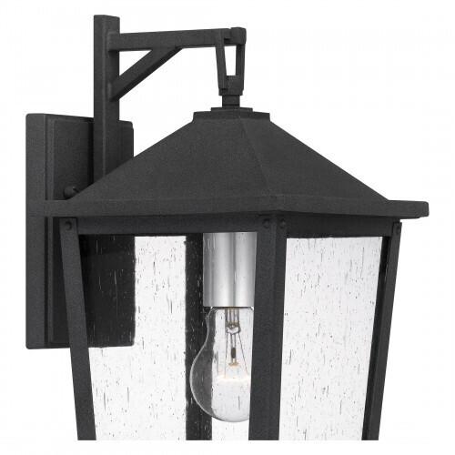 Quoizel STNL8408MB Stoneleigh Outdoor wall 1 light mottled black Outdoor