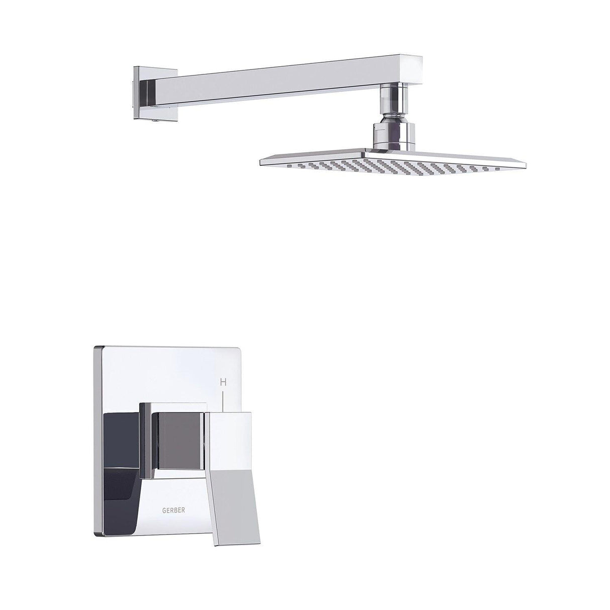 Gerber D501519BSTC Satin Black Avian Shower-only Trim Kit, 1.75GPM