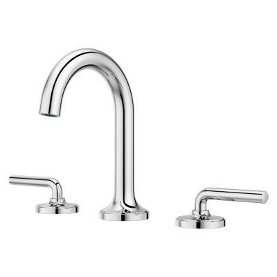 Pfister Polished Chrome 2-handle 8" Widespread Bathroom Faucet LG49-TNT3C
