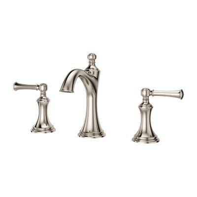 Pfister Polished Nickel Tisbury Widespread Bath Faucet LG49-TB0D