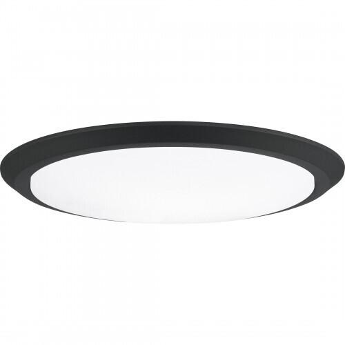Quoizel VRG1620EK Verge Flush mount led light earth black Flush Mount