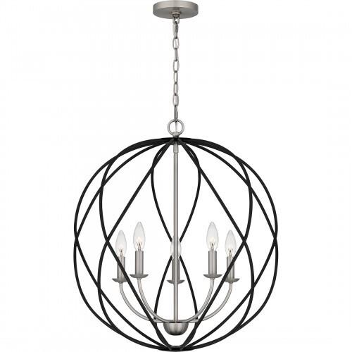 Quoizel BYN2824AN Bryn Pendant 5 lights antique nickel Pendant