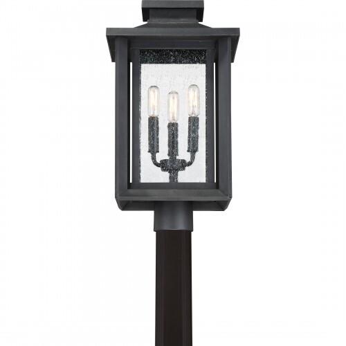Quoizel WKF9011EK Wakefield Outdoor post earth black epm Outdoor Lantern