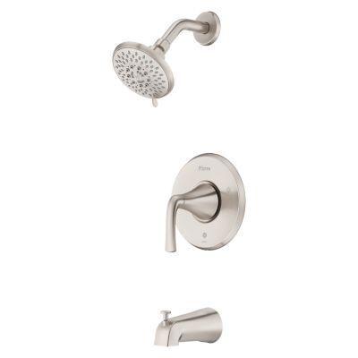 Pfister Spot Defense Brushed Nickel 1-handle Tub & Shower Faucet LG89-8MCAGS