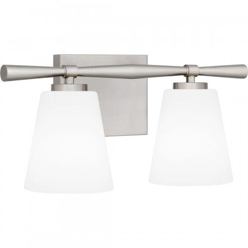 Quoizel BID8616BN Brindley Bath 2 lights brushed nickel Bath Light