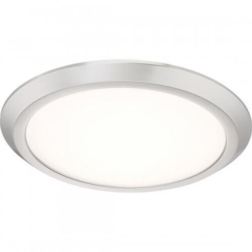 Quoizel VRG1616BN Verge Flush mount 16"d brushed nickel Flush Mount