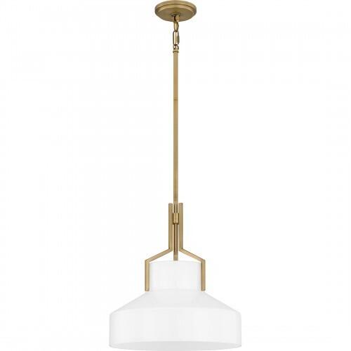 Quoizel QP6194AB Quoizel Pendant Pendant 2 lights aged brass Pendant