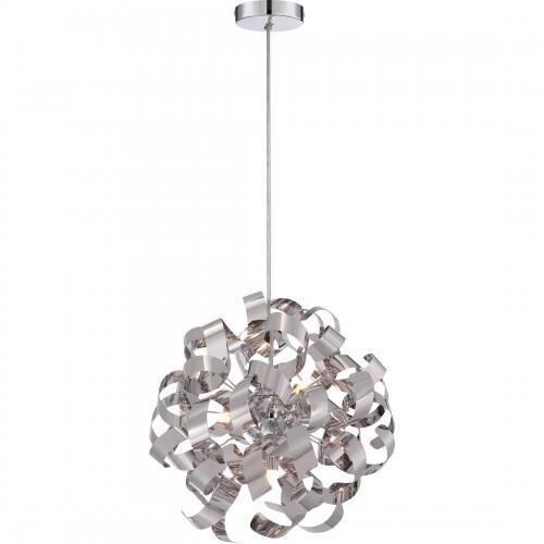 Quoizel RBN2817C Ribbons Pendant plsh chrme Pendant
