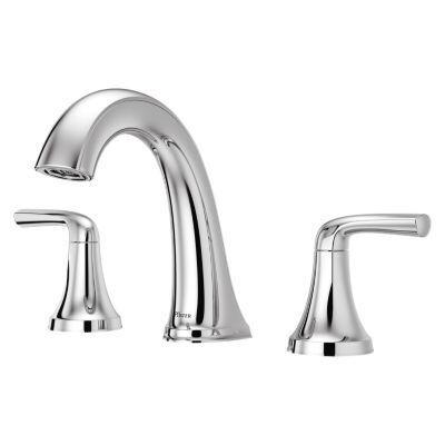 Pfister Polished Chrome 2-handle 8" Widespread Bathroom Faucet LG49-MCA0C