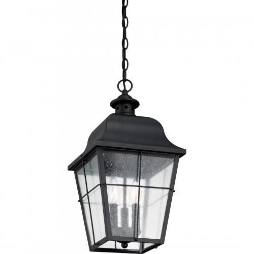 Quoizel MHE1910K Millhouse Outdoor hanging mystic blck Outdoor Lantern