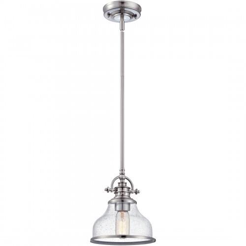 Quoizel GRTS1508BN Grant Mini pendant 1 light brushed nickel Mini Pendant