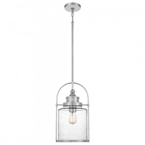 Quoizel QPP2782BN Payson Mini pendant 1 light brushed nickel Mini Pendant