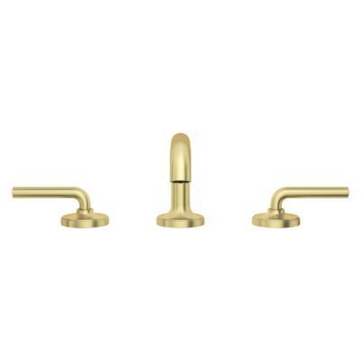 Pfister Brushed Gold 2-handle 8" Widespread Bathroom Faucet LG49-TNTBG