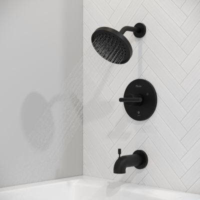 Pfister Matte Black 1-handle Tub & Shower Trim LG89-8NCB