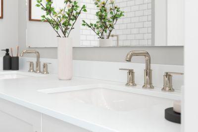 Pfister Polished Nickel 2-handle 8" Widespread Bathroom Faucet LG49-COL0D