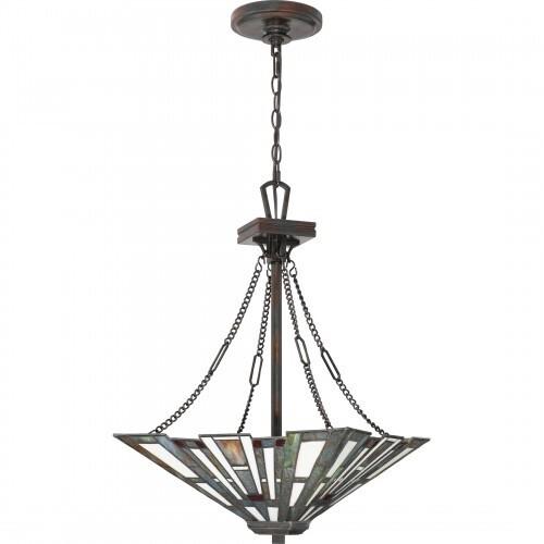 Quoizel TFMK2817VA Maybeck Pendant tiffany 3 light valiant bronze Pendant