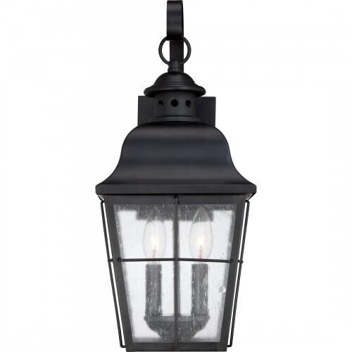 Quoizel MHE8409K Millhouse Outdoor wall mystic blck Outdoor Lantern