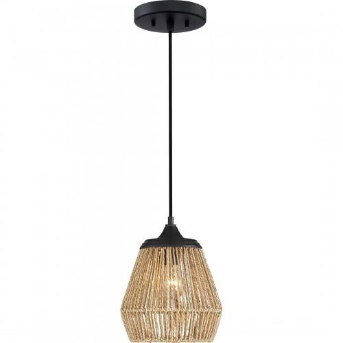 Quoizel RMI1509EK Romain Mini pendant 1 light earth black Mini Pendant