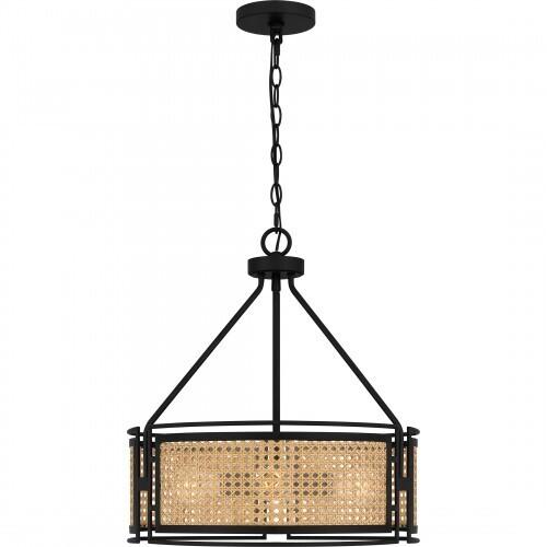 Quoizel PYA2818MBK Priya Pendant 4 lights matte black Pendant