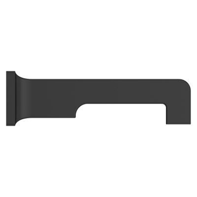Pfister Matte Black Tub Spout Without Diverter 015-VRV2B