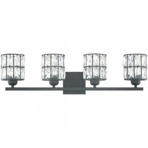Quoizel GIB8630MBK Gibson Bath 4 lights matte black Bath