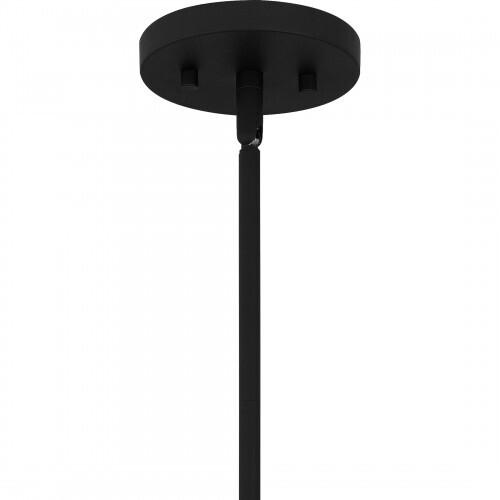 Quoizel FTS1509EK Fortress Mini pendant 1 light earth black Mini Pendant
