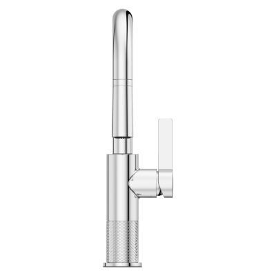 Pfister Polished Chrome 1-handle Pull-down Bar/prep Kitchen Faucet GT572-MTC