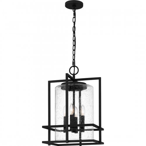 Quoizel DMN1514EK Damien Outdoor pendant 4 lights earth black Pendant