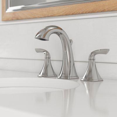 Pfister Polished Chrome Bronson Widespread Bath Faucet LG49-BS0C