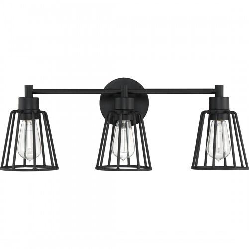 Quoizel ATT8603EK Atticus Bath 3 light earth black Bath Light