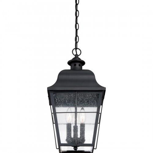 Quoizel MHE1910K Millhouse Outdoor hanging mystic blck Outdoor Lantern