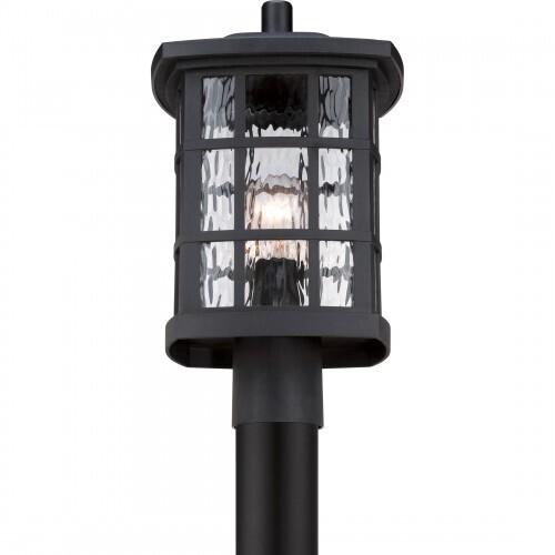 Quoizel SNN9009K Stonington Outdoor post mystic black Outdoor Lantern